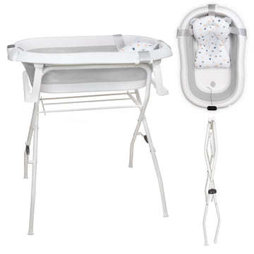Baignoire pliable bébé avec coussin